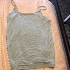 Simple light blue tank top